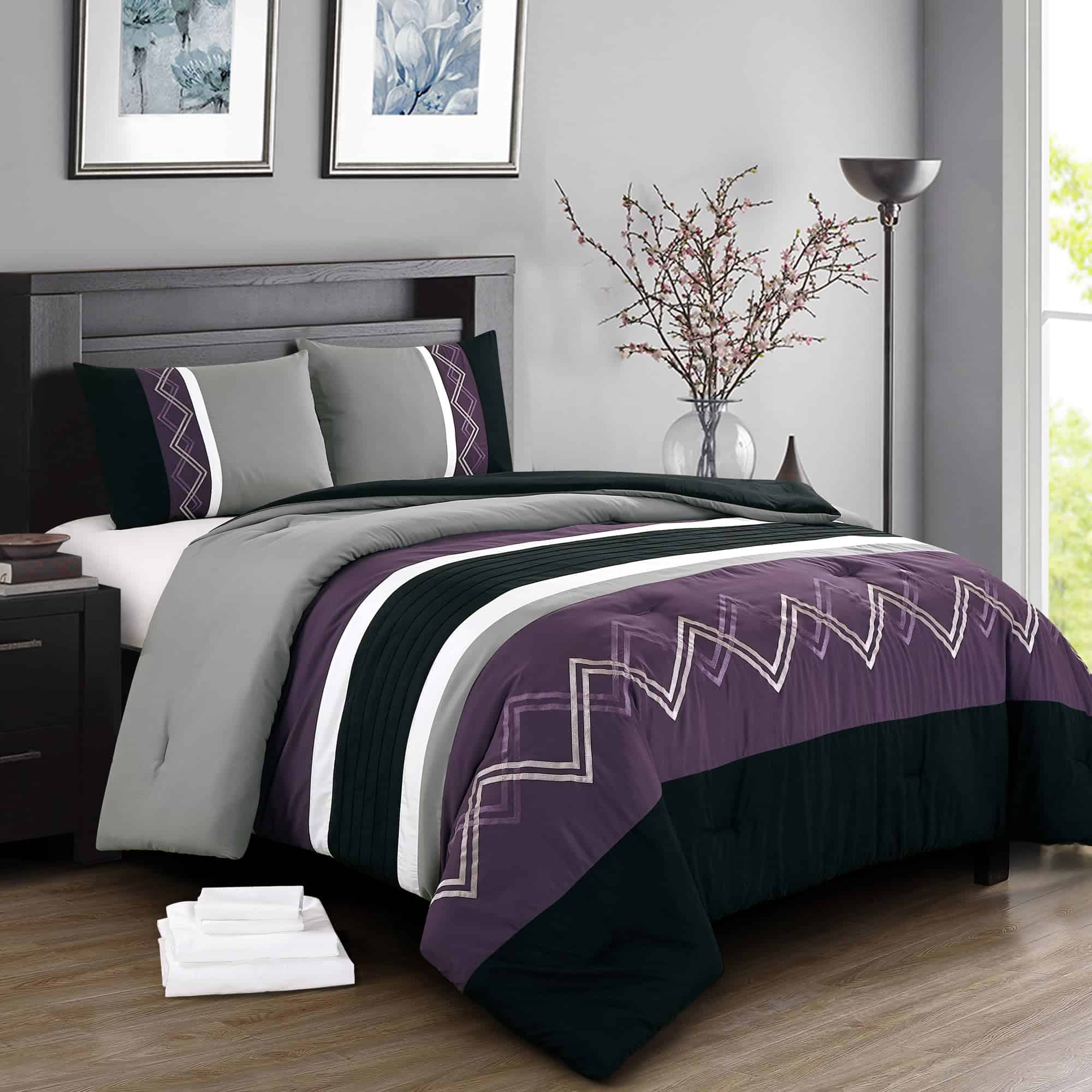 Set de Edredón Chezmoi Collection Jaxson California King 7 - Imagen 9