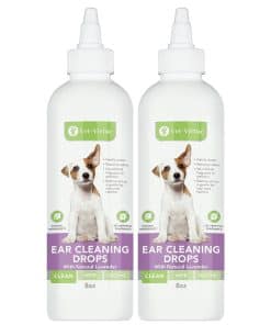VET-VIRTUE Limpiador de Oídos para Perros - 8oz Solución de
