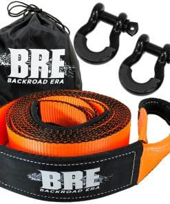 Juego de 20 pies BACKROAD ERA USA 3" x 20' Recovery Tow