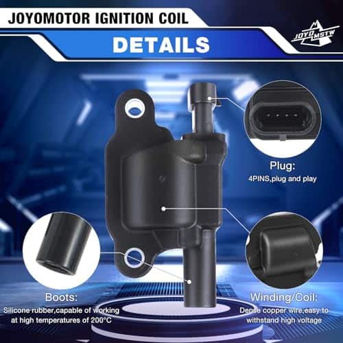 Paquete de bobinas de encendido JOYOMSTW de repuesto para - Imagen 3