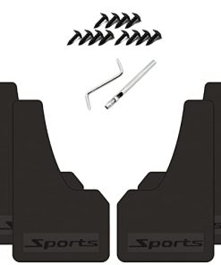 Juego de 4 guardabarros universales de tamaño grande KEYOOG