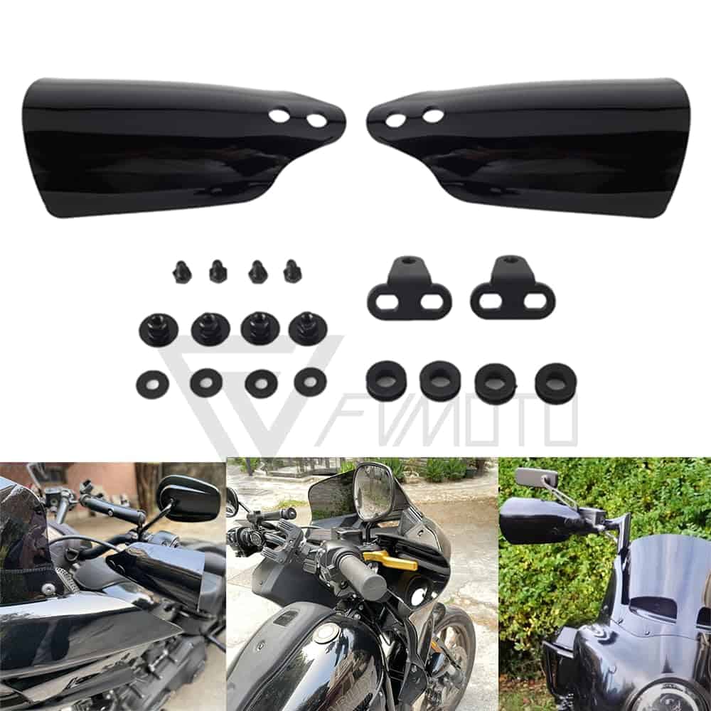FVMOTO Protector de Manillar Estilo Club Compatible con