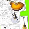 Combo de Planos de Les Paul ALS [3 x Planos] - Les Paul