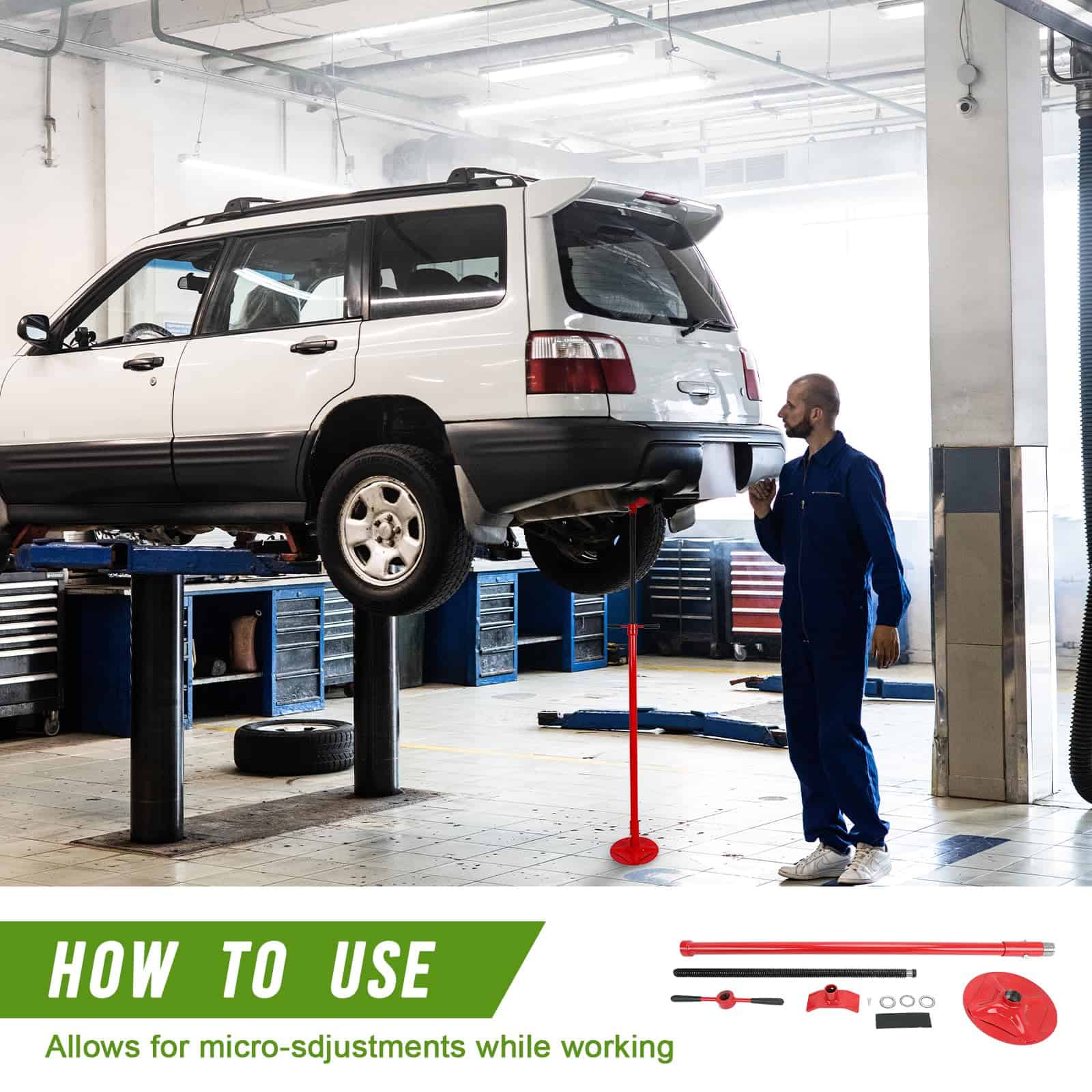 Soporte de soporte bajo EASYBERG, capacidad de 3/4 de - Imagen 4