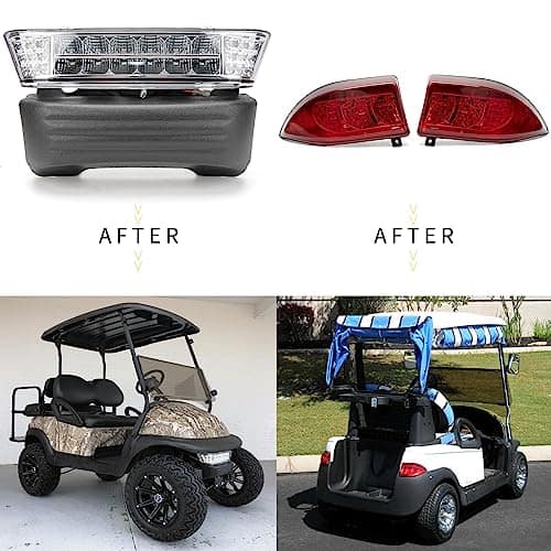 Kit de Luces LED para Carro de Golf MiKaFex Deluxe (12V) - Imagen 3