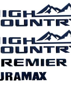 4Pcs Emblemas 3D de Alta Gama para Tahoe Suburban Silverado