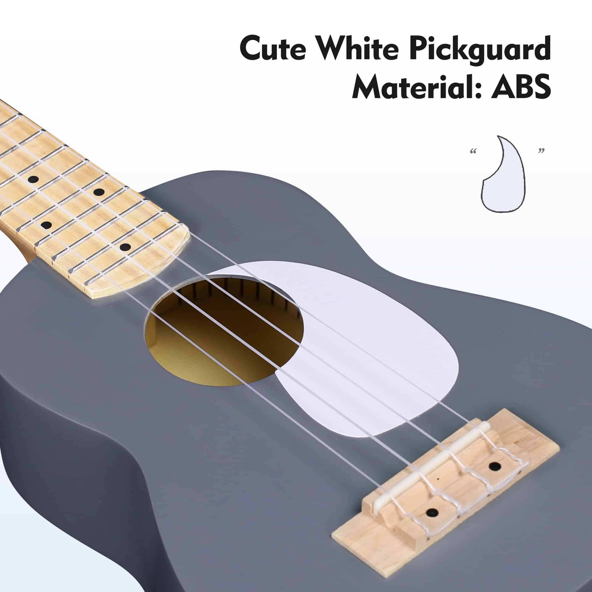 WINZZ Ukulele Soprano para Principiantes, 21 Pulgadas de - Imagen 6