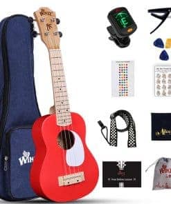 Ukelele Soprano WINZZ para Principiantes, 21 Pulgadas