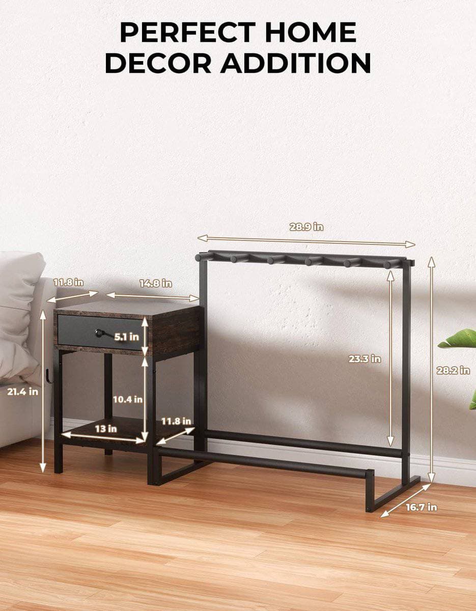 Soporte de guitarra yamagahome, soporte de guitarra con - Imagen 7