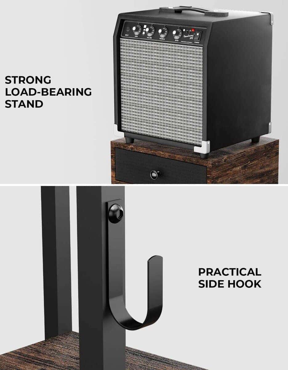 Soporte de guitarra yamagahome, soporte de guitarra con - Imagen 5