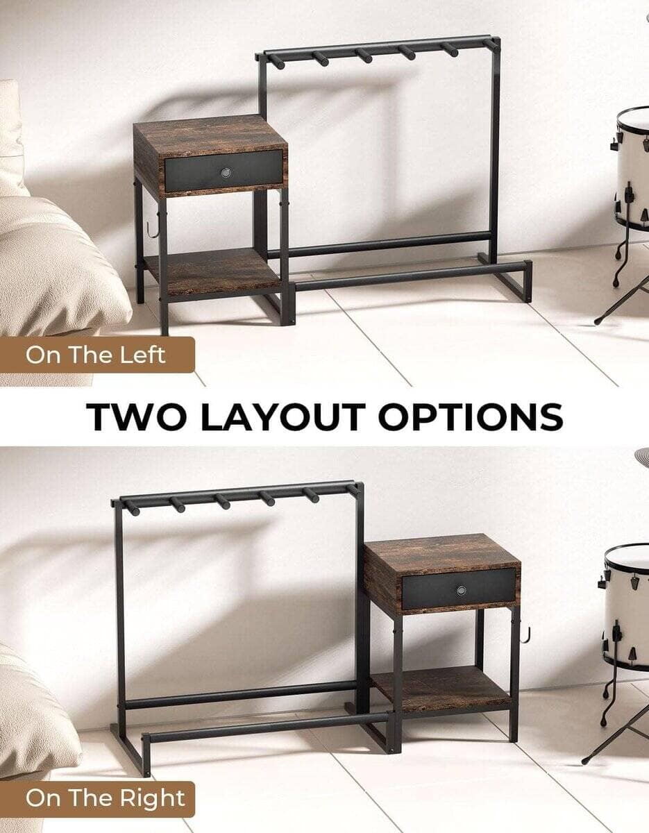 Soporte de guitarra yamagahome, soporte de guitarra con - Imagen 6