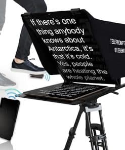 Teleprompter Leeventi 5.0 | Incluye Práctico Control Remoto