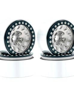 Ruedas de Bloqueo de Cuentas de 2.2 Pulgadas de Aleación de