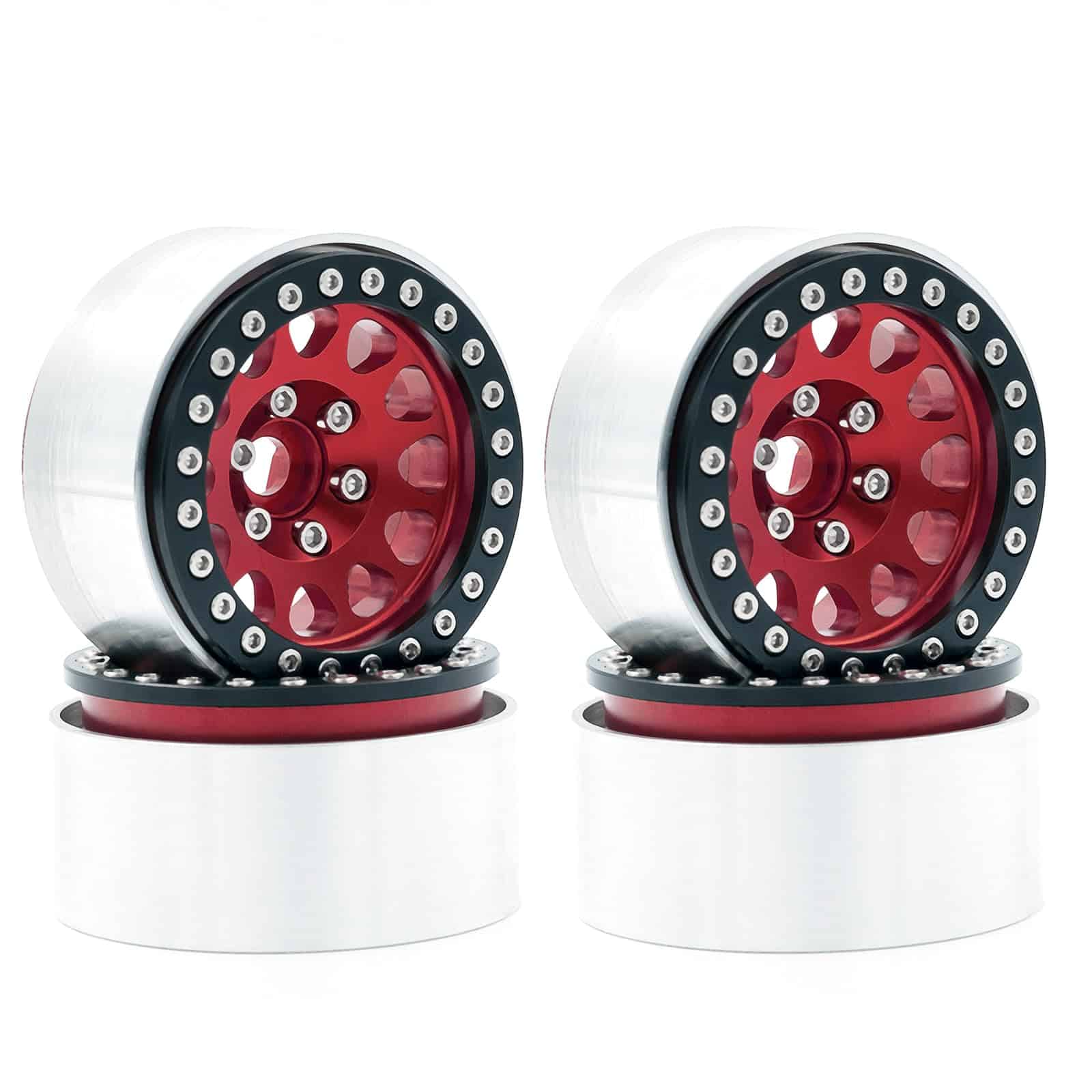 Ruedas con talón de 2.2 pulgadas de aleación de aluminio