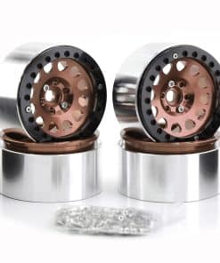 Ruedas de Llanta de Aluminio de 2.2 Pulgadas con Bloqueo de