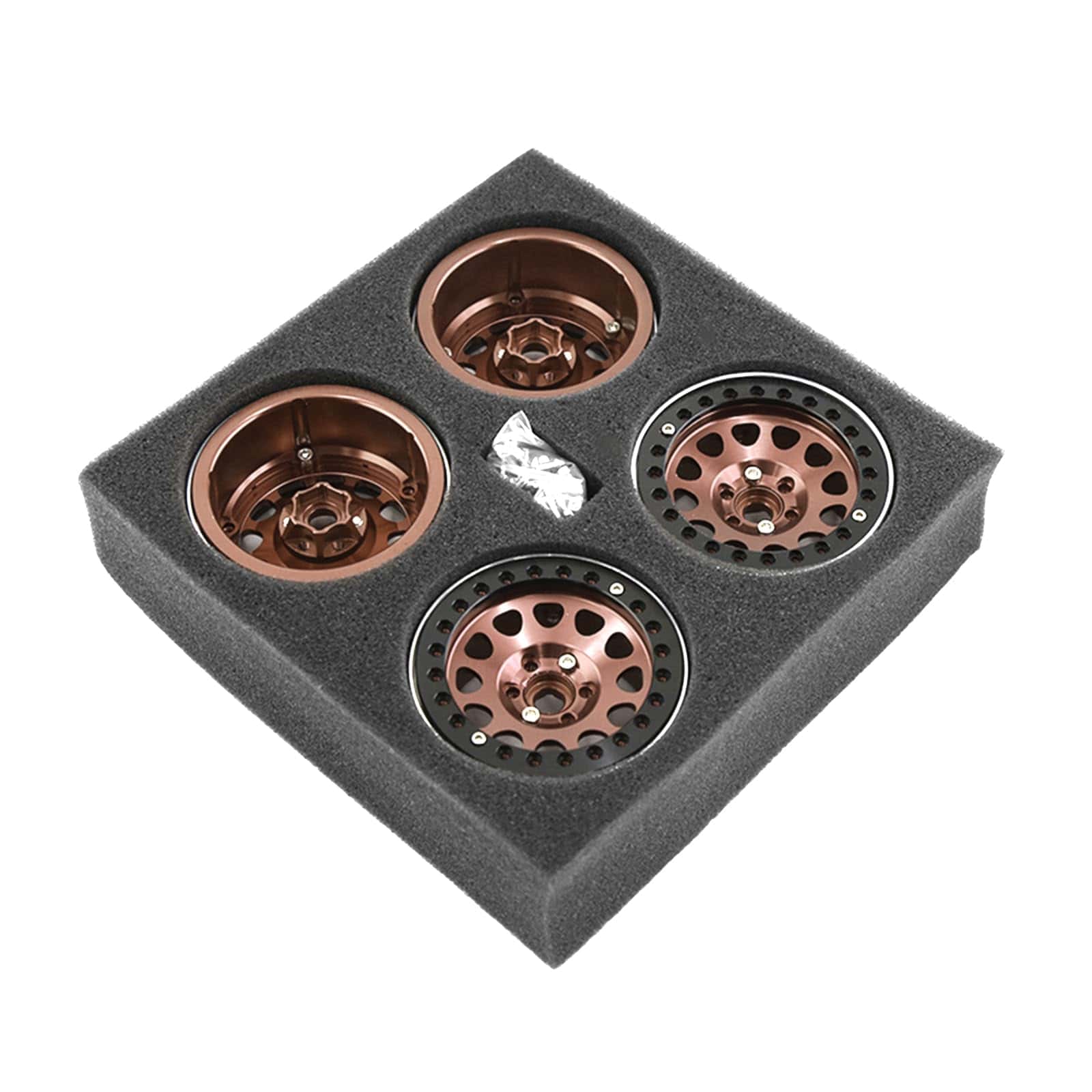 Ruedas de Llanta de Aluminio de 2.2 Pulgadas con Bloqueo de - Imagen 7