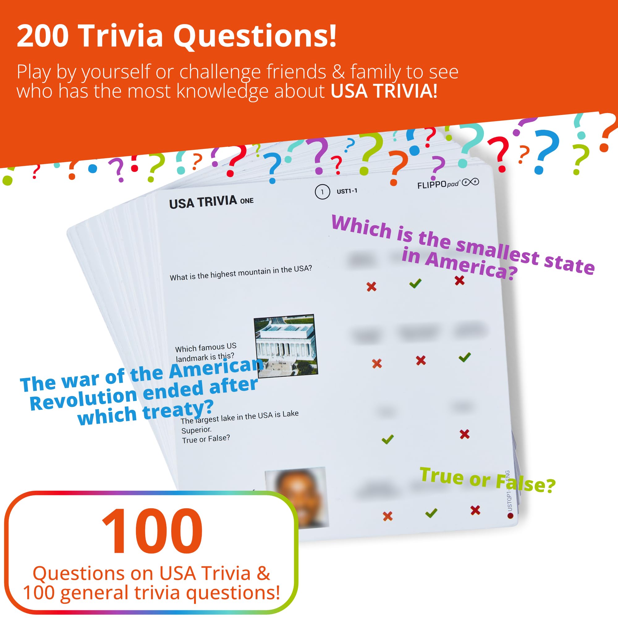 Juego de dispositivo de cuestionario Flippo Pad - Juego de - Imagen 5