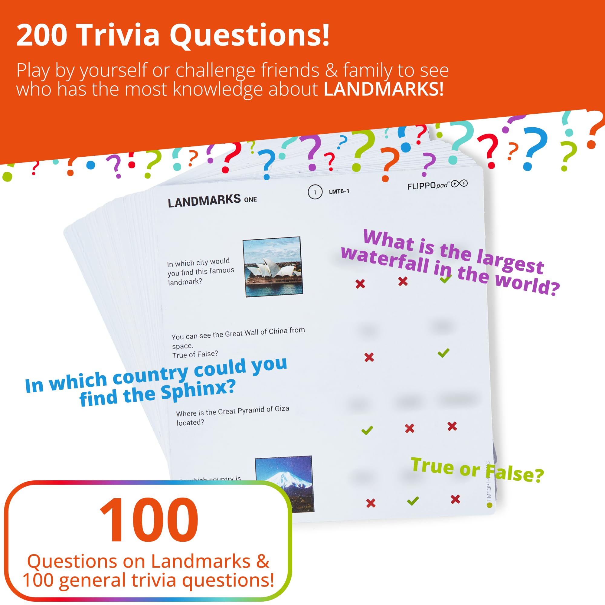 Juego de dispositivo de preguntas Flippo Pad - Juego de - Imagen 5