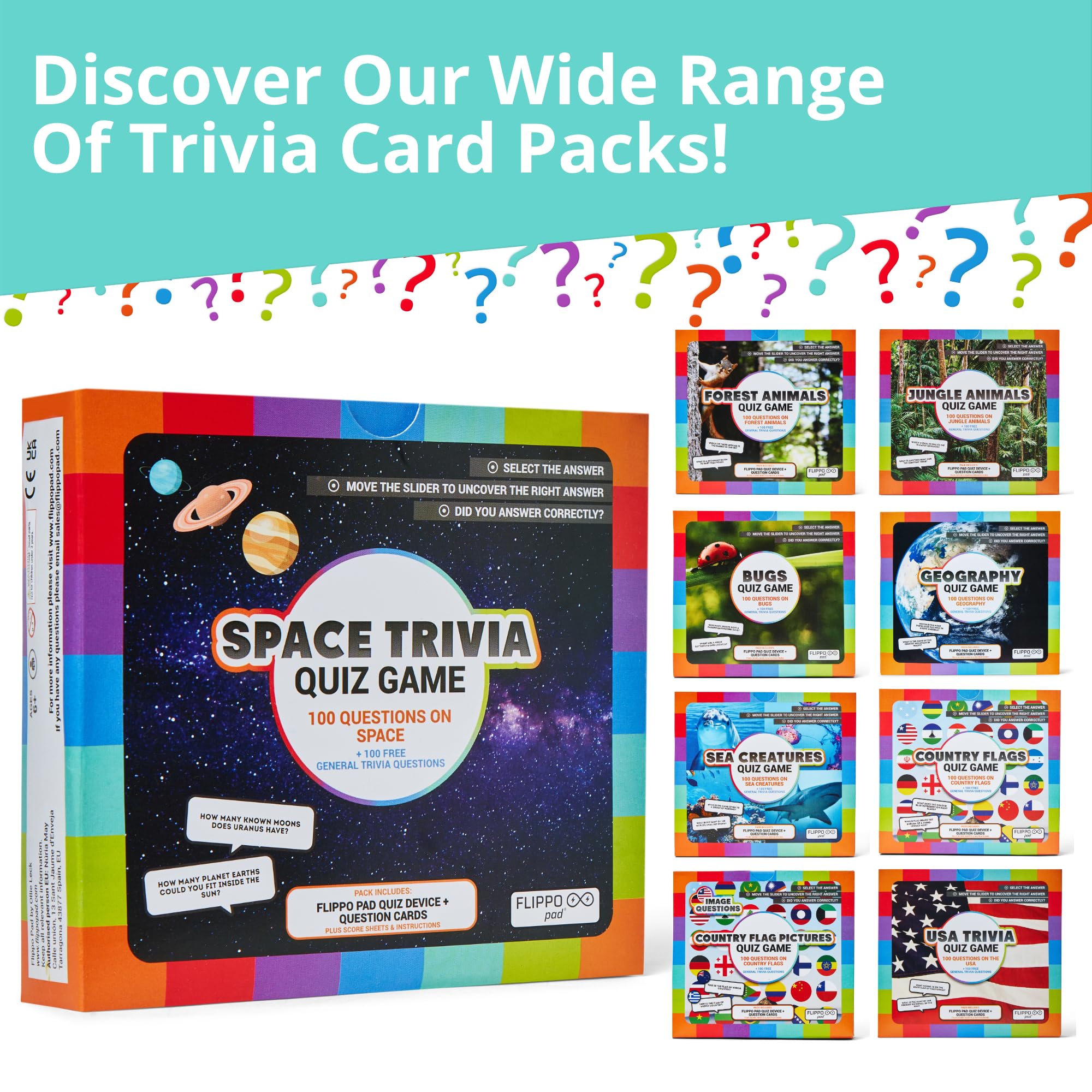 Juego de dispositivo de preguntas Flippo Pad - Juego de - Imagen 9