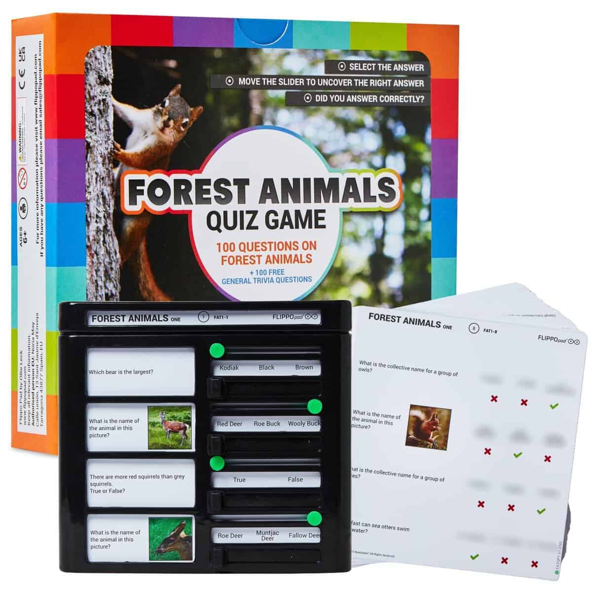 Juego de dispositivo de quiz Flippo Pad - Juego de