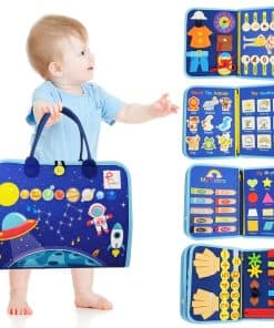 Tablero Montessori Richly, Juguete Educativo para Niños y