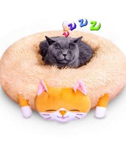 Cama Calmante Goldenpetz para Gatos, Cama para Mascotas con