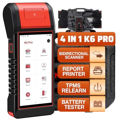 Escáner de diagnóstico OBD2 bidireccional KINGBOLEN K6 PRO