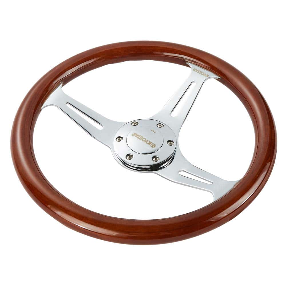 Volante de madera Universal estilo clásico de nostalgia - Imagen 6