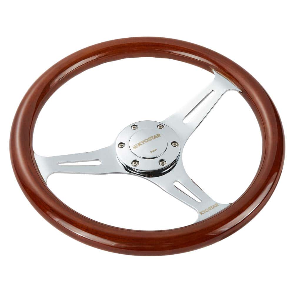 Volante de madera Universal estilo clásico de nostalgia - Imagen 4