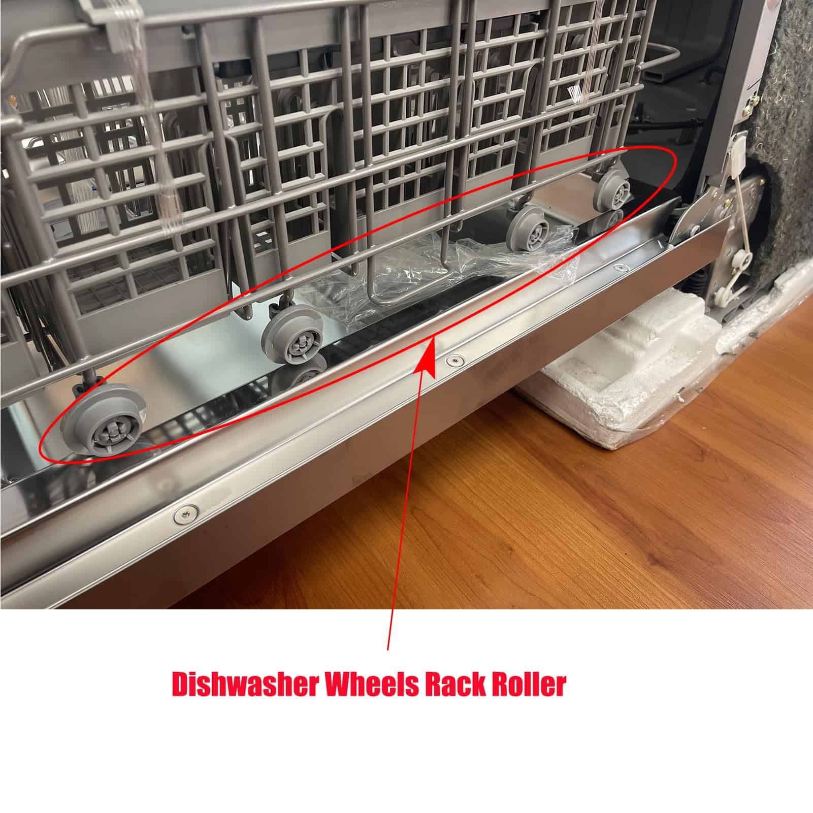 D.I.Accessa Rueda / Rodillo de Cesta Inferior para - Imagen 5