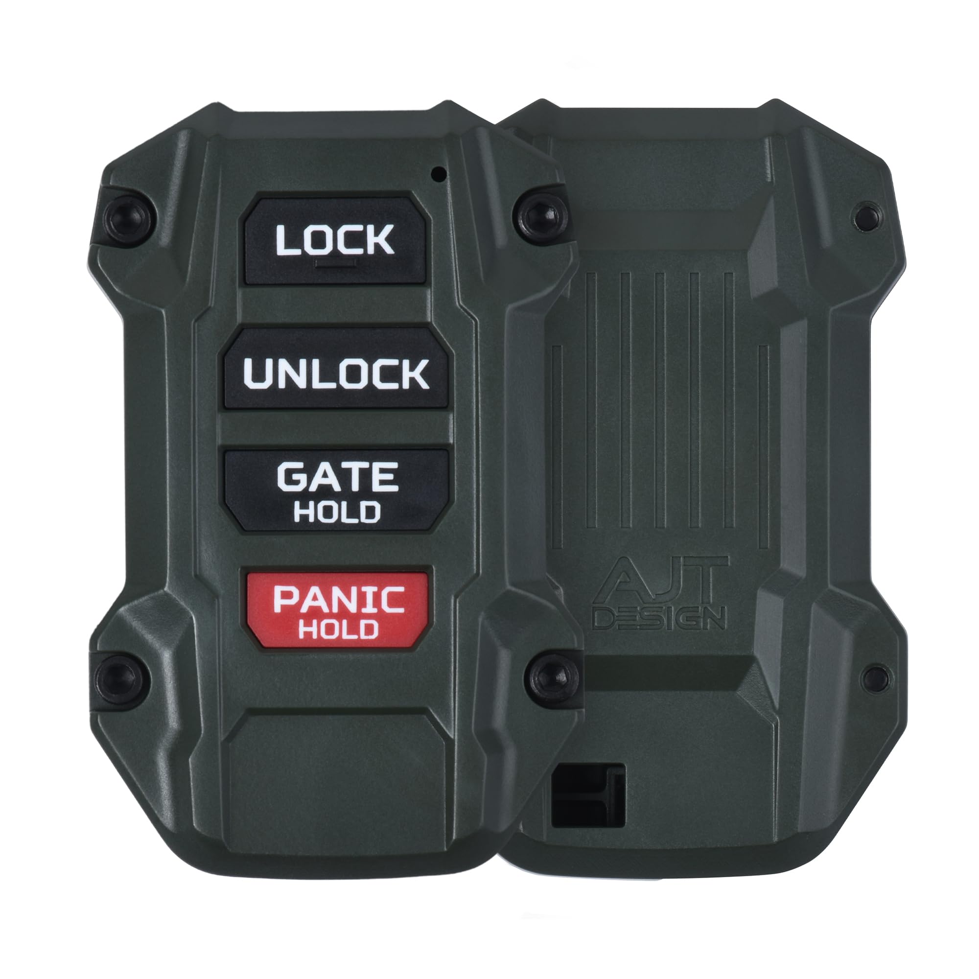 AJT DESIGN Llavero de Repuesto Compatible con -Verde Militar