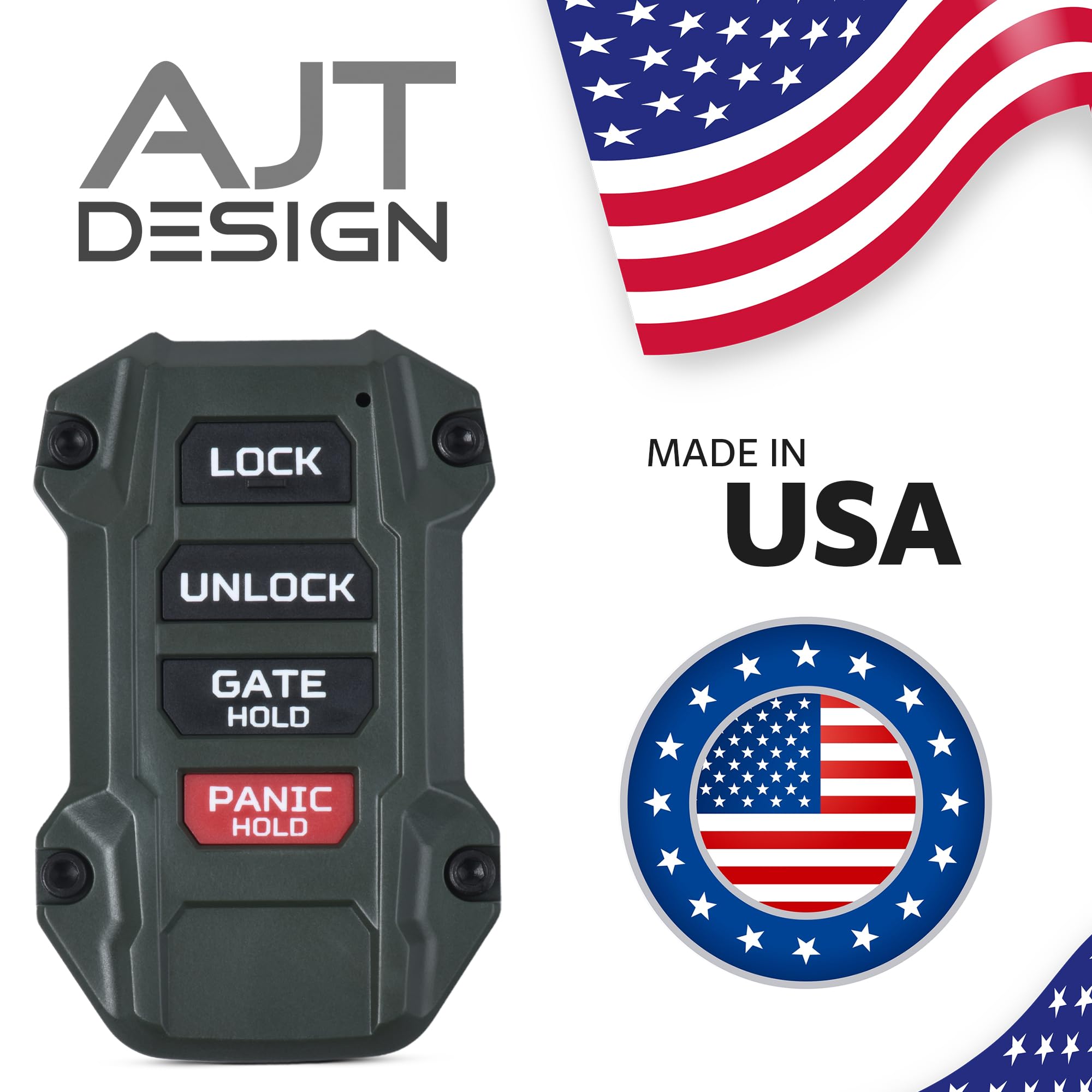 AJT DESIGN Llavero de Repuesto Compatible con -Verde Militar - Imagen 7