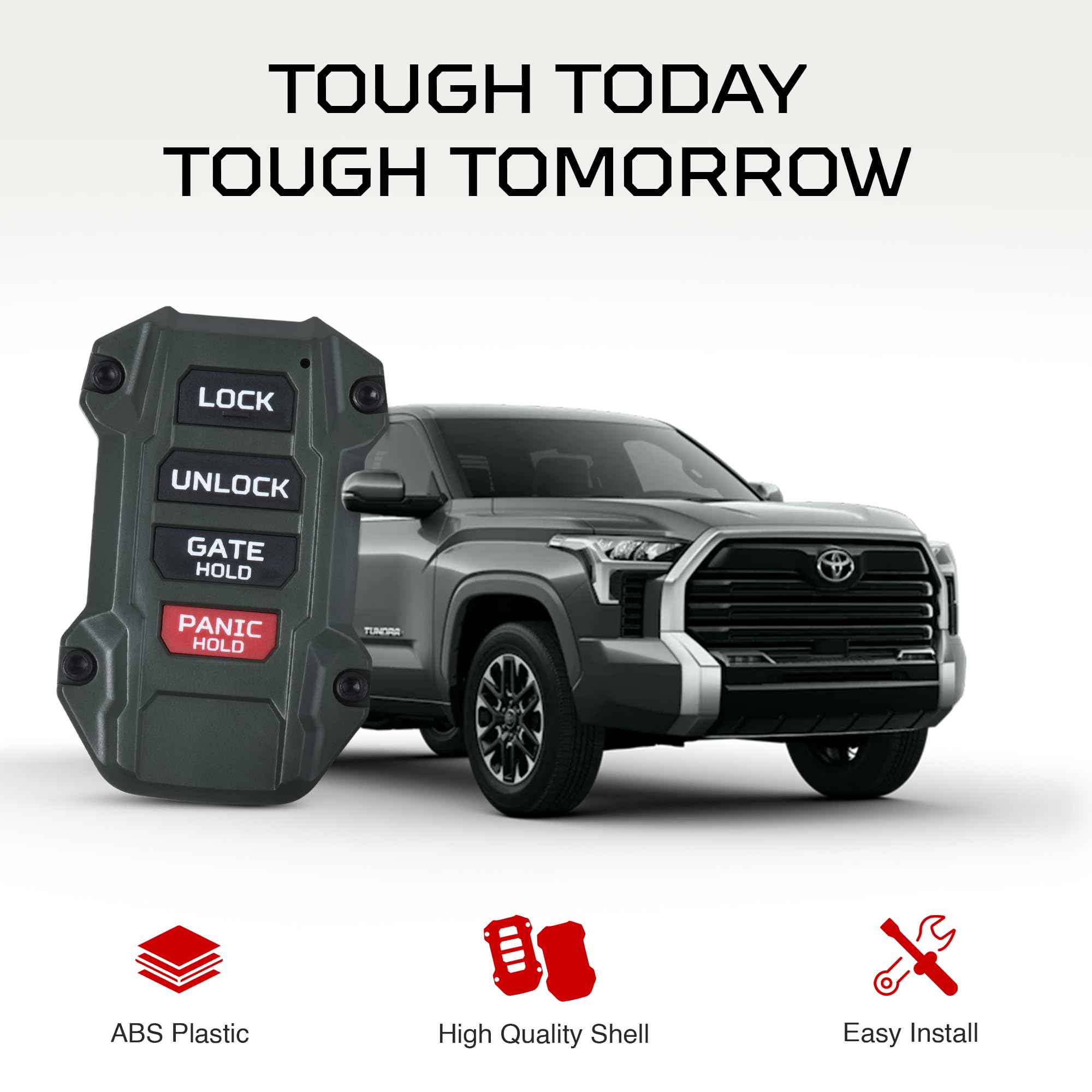 AJT DESIGN Llavero de Repuesto Compatible con -Verde Militar - Imagen 4