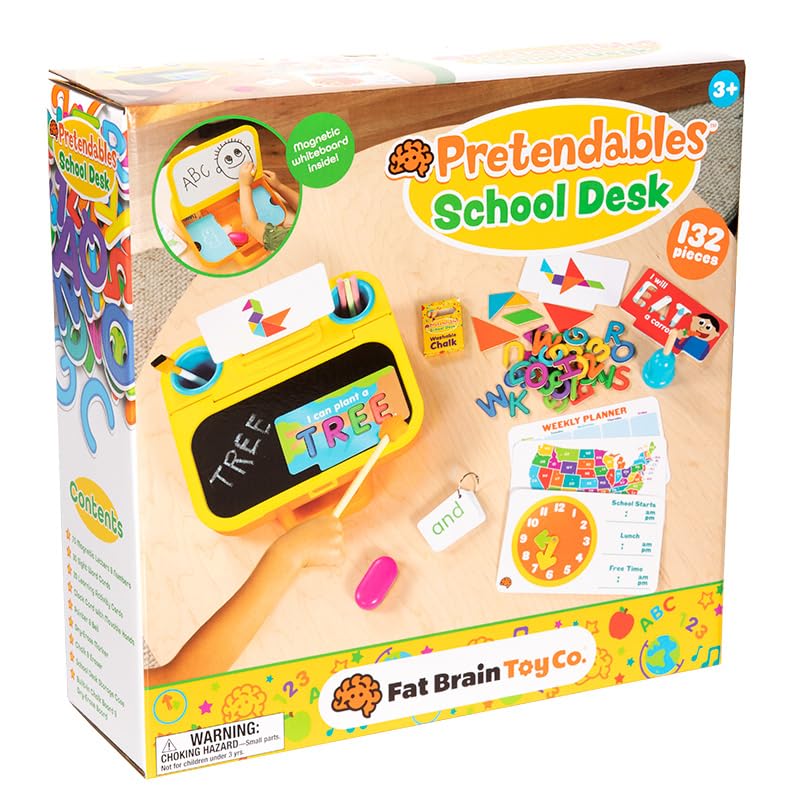 Fat Brain Toys Pretendables School Set, Juguetes de Juego - Imagen 3