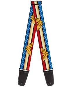 Correa de guitarra de DC Comics de Buckle-Down, Logo de la