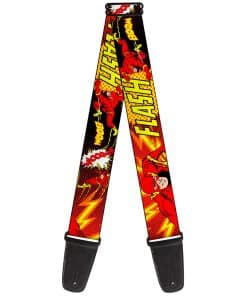 Correa para guitarra Buckle-Down DC Comics, The Flash Boom