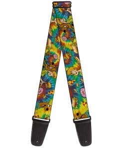 Correa de guitarra Buckle-Down Scooby Doo, Scooby Doo y