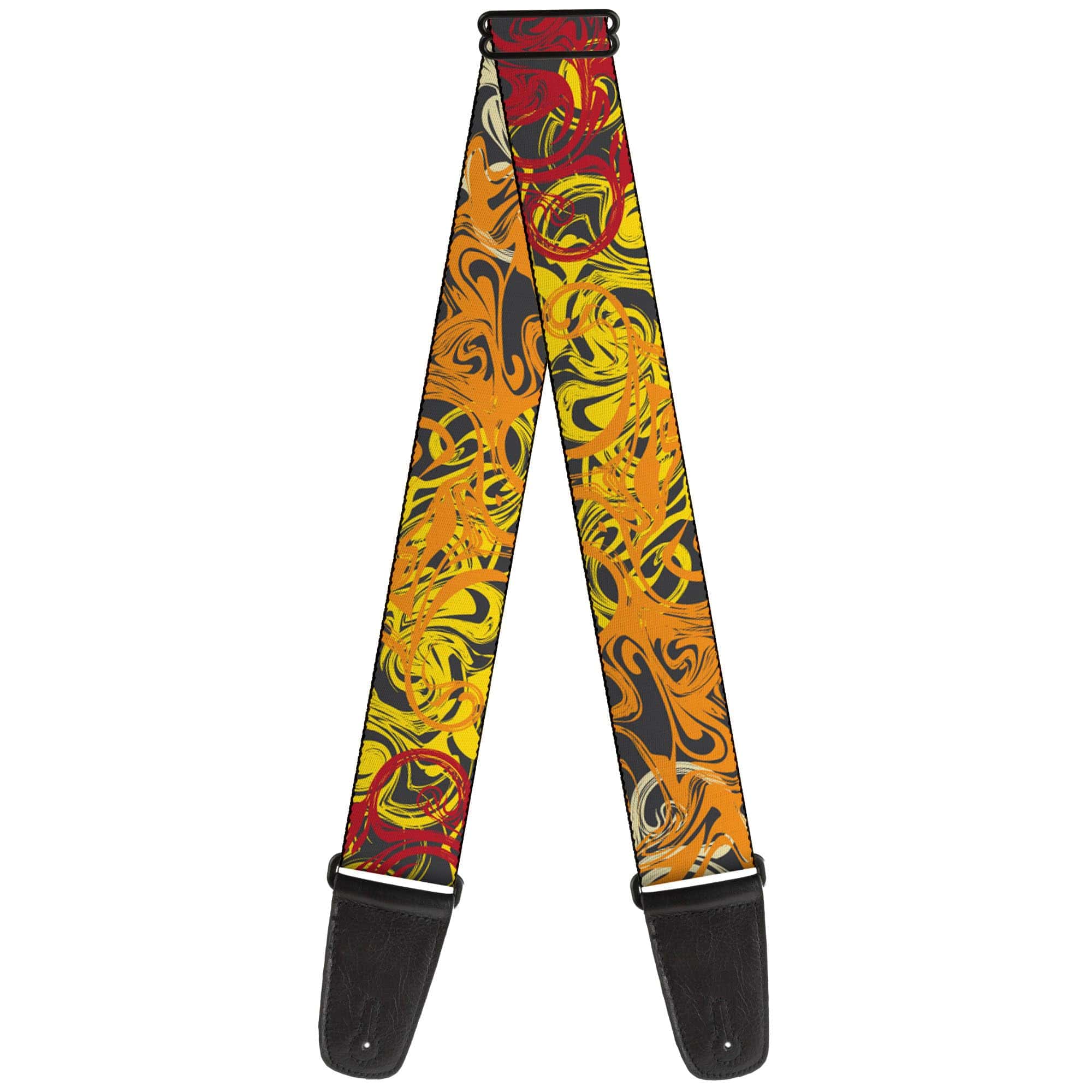 Correa de guitarra Buckle-Down, Mezcla de Remolino Color