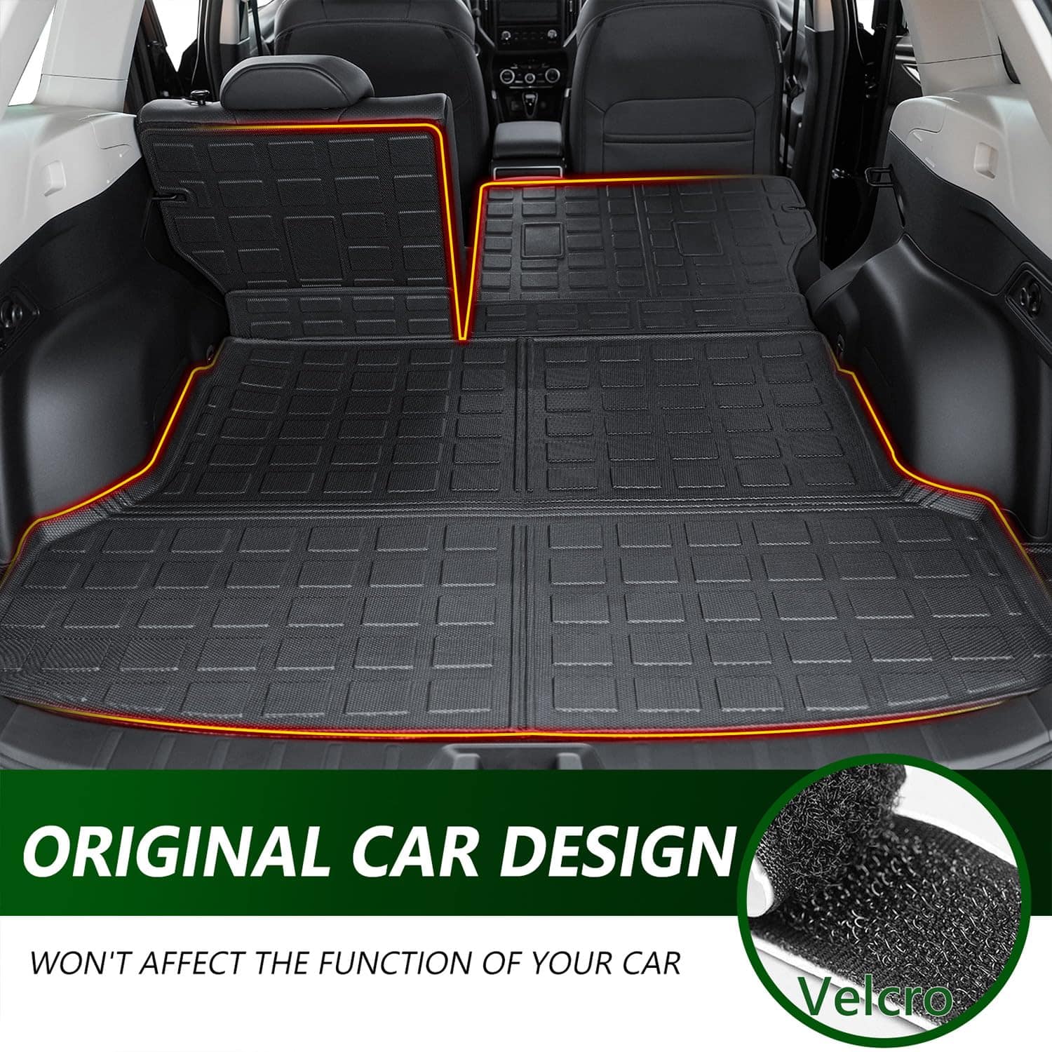 xipoqix Tapete Trasero Protector de Asiento Compatible con - Imagen 3