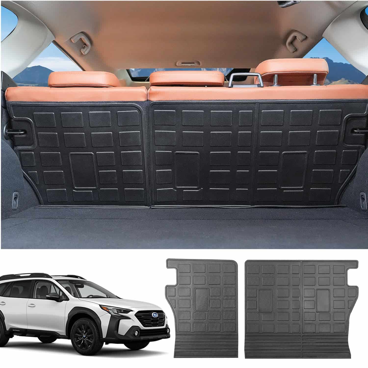 Powoq Protector de Respaldo Compatible con 2020-2025 Subaru