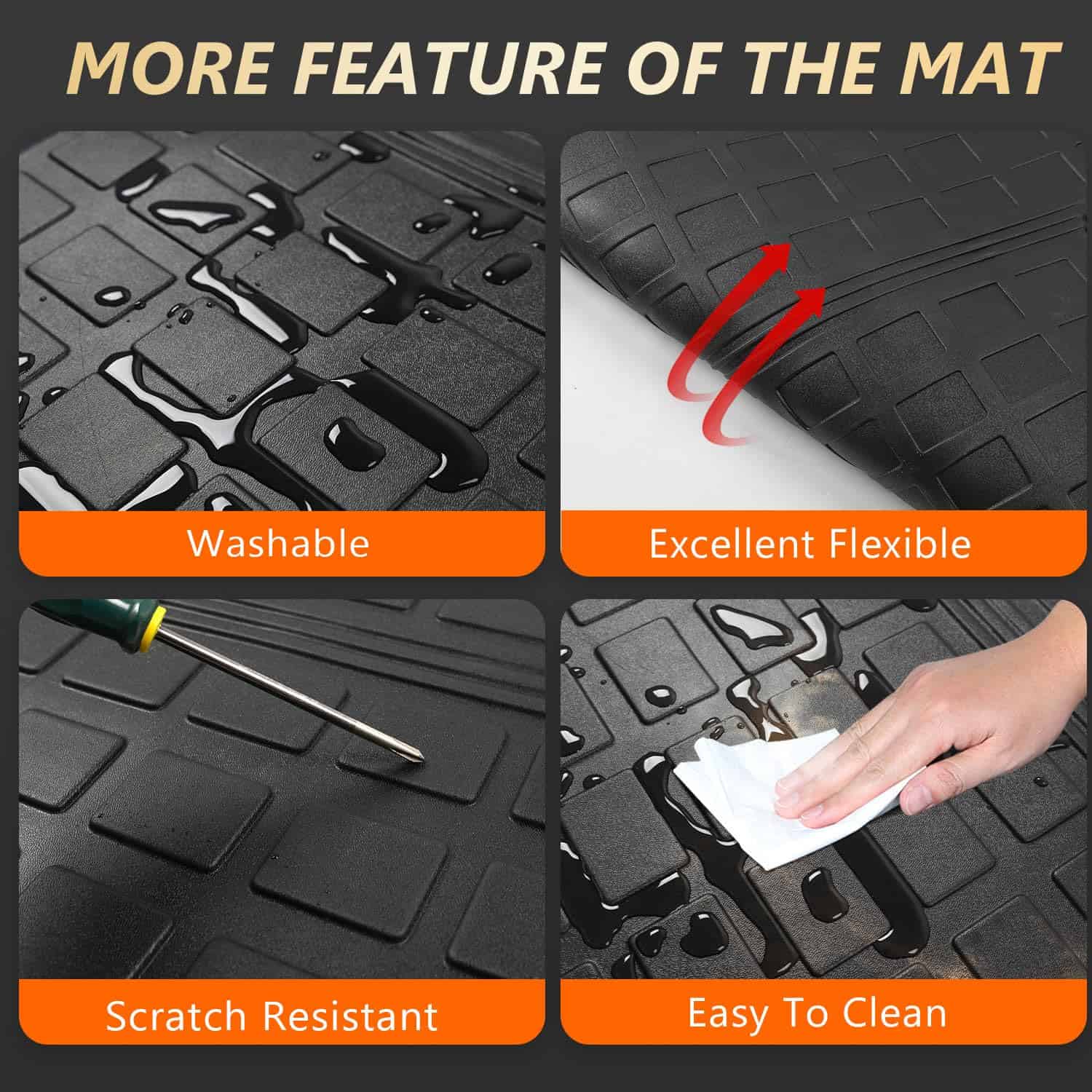 Tapete de maletero powoq Compatible con Subaru Outback - Imagen 6