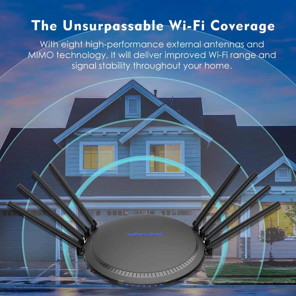 Router WiFi WAVLINK AC3000 Tri-Banda, Router Inalámbrico - Imagen 6