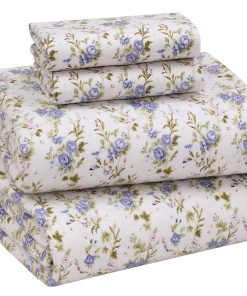 Juego de Sábanas de Franela Queen Size - 100% Algodón de