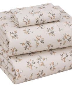Juego de sábanas RUVANTI 100% algodón para cama -Primavera I