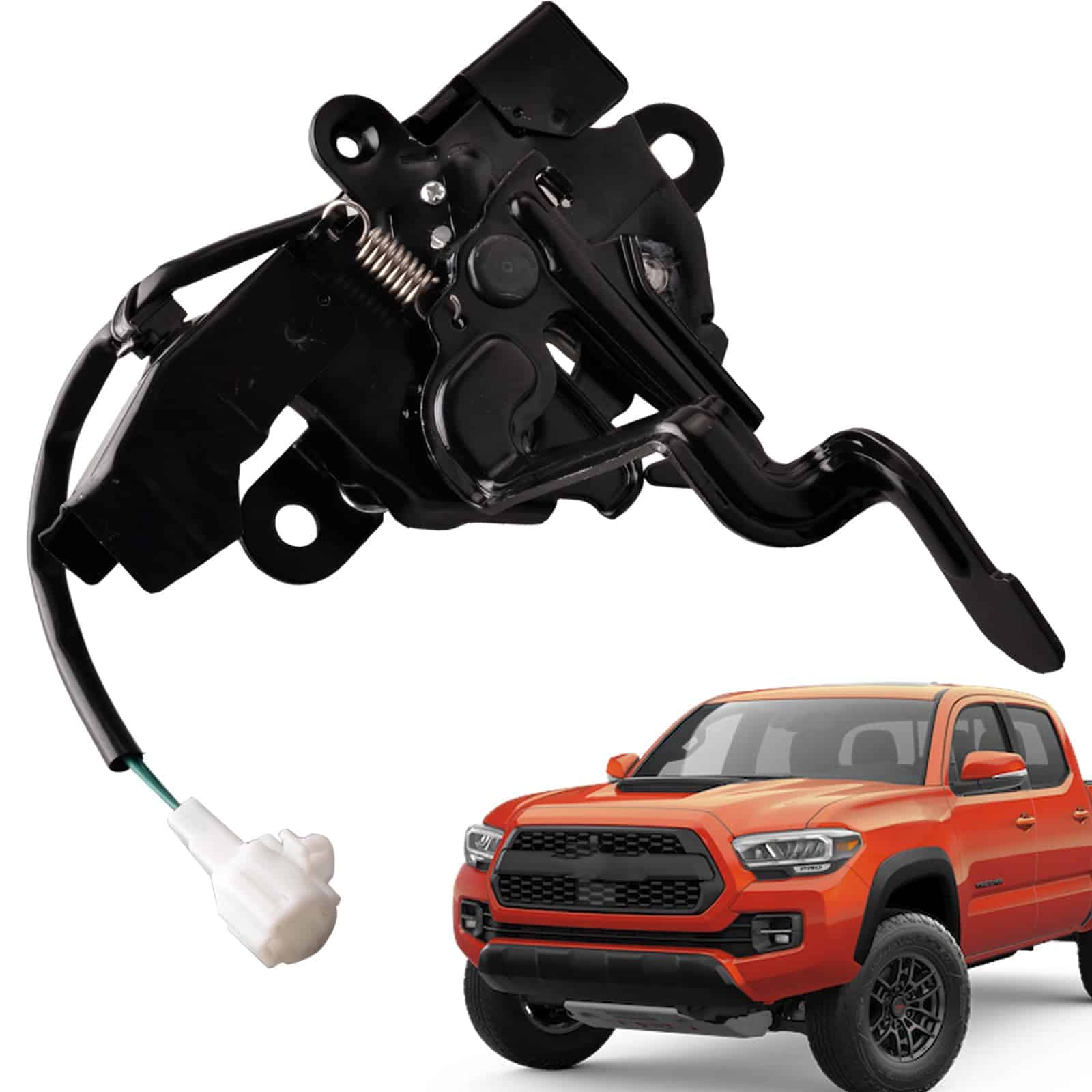 Cerradura de capó Unikpas compatible con Toyota Tacoma