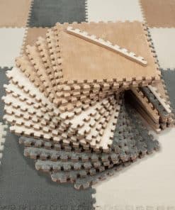 Gran Tapete de Rompecabezas de 16 Piezas para Alfombras -