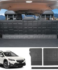 Tapetes de respaldo trasero Powoq compatibles con Subaru