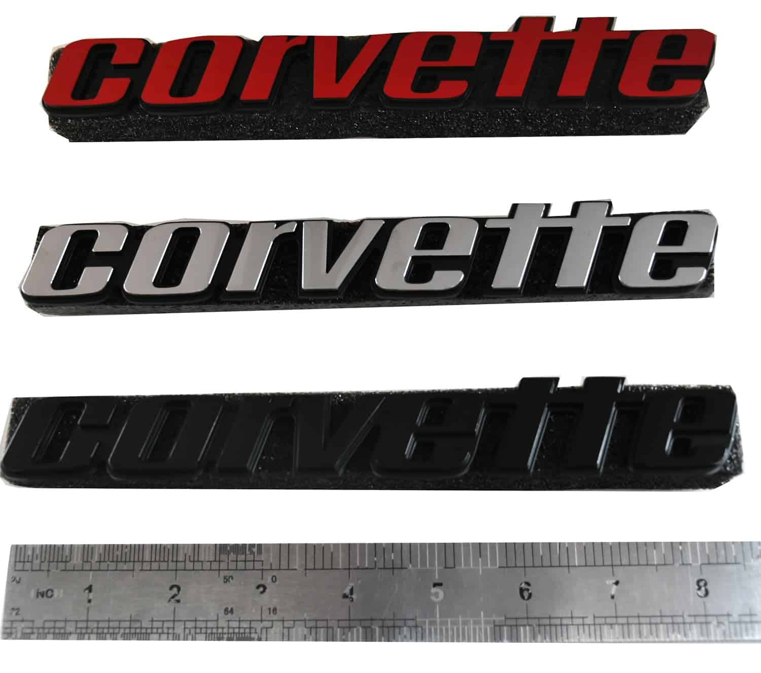 Emblema de parachoques trasero de Corvette 3D Logo de - Imagen 7