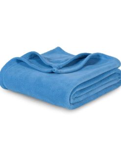 Manta de Microfleece Berkshire Blanket -Azul Real