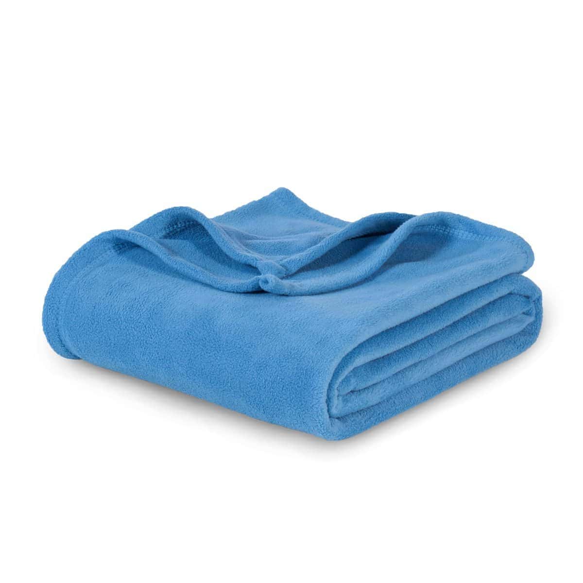 Manta de Microfleece Berkshire Blanket -Azul Real